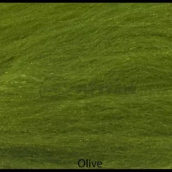 Funky Silky 'n' Fibre - Funky Fly Tying -Fly Tying Materials Sales Funky Silky n Fibre Olive 1