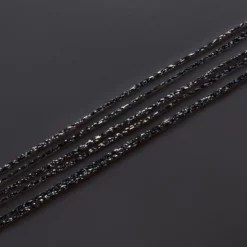Funky Braid - Funky Fly Tying -Fly Tying Materials Sales Funky Braid Silver Black 438 v1F square