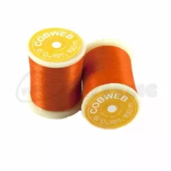 Gordon Griffiths 6/0 Cobweb - Funky Fly Tying 36 Gordon Griffiths 6/0 Cobweb - Funky Fly Tying -Fly Tying Materials Sales Gordon Griffiths 6 0 Cobweb Orange