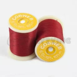 Gordon Griffiths 6/0 Cobweb - Funky Fly Tying 56 Gordon Griffiths 6/0 Cobweb - Funky Fly Tying -Fly Tying Materials Sales Gordon Griffiths 6 0 Cobweb Red
