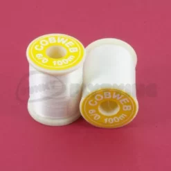 Gordon Griffiths 6/0 Cobweb - Funky Fly Tying 52 Gordon Griffiths 6/0 Cobweb - Funky Fly Tying -Fly Tying Materials Sales Gordon Griffiths 6 0 Cobweb White