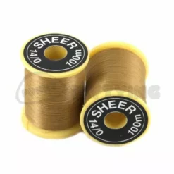 Gordon Griffiths Sheer 14/0 Ultrafine - Funky Fly Tying -Fly Tying Materials Sales Gordon Griffiths Sheer 14 0 Ultrafine Cinnamon 1