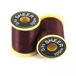 Gordon Griffiths Sheer 14/0 Ultrafine - Funky Fly Tying -Fly Tying Materials Sales Gordon Griffiths Sheer 14 0 Ultrafine Claret
