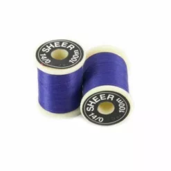 Gordon Griffiths Sheer 14/0 Ultrafine - Funky Fly Tying -Fly Tying Materials Sales Gordon Griffiths Sheer 14 0 Ultrafine Purple 1
