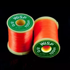 Gordon Griffiths Wisp 8/0 Microfine Thread - Funky Fly Tying -Fly Tying Materials Sales Gordon Griffiths Wisp 8 0 Microfine Thread Fluo Orange