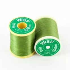 Gordon Griffiths Wisp 8/0 Microfine Thread - Funky Fly Tying -Fly Tying Materials Sales Gordon Griffiths Wisp 8 0 Microfine Thread Olive