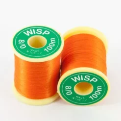 Gordon Griffiths Wisp 8/0 Microfine Thread - Funky Fly Tying -Fly Tying Materials Sales Gordon Griffiths Wisp 8 0 Microfine Thread Orange