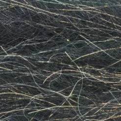 H2O Flashblend Baitfish Brush 5" - Funky Fly Tying -Fly Tying Materials Sales H2O Flashblend Baitfish Brush 5 Black 1