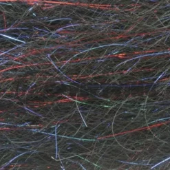 H2O Flashblend Baitfish Brush 5" - Funky Fly Tying -Fly Tying Materials Sales H2O Flashblend Baitfish Brush 5 Bleeding Black 1