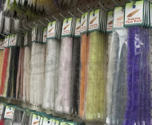 H2O Sculpting Flash Brush 0.5" - Funky Fly Tying 4 H2O Sculpting Flash Brush 0.5" - Funky Fly Tying - Image 2