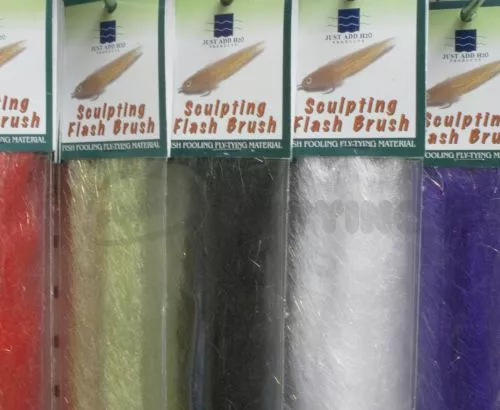 H2O Sculpting Flash Brush 3" - Funky Fly Tying 4 H2O Sculpting Flash Brush 3" - Funky Fly Tying - Image 2