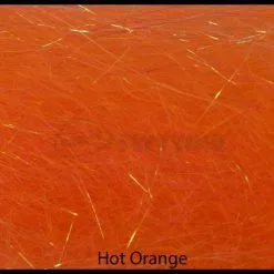 Funky Halo Hair - Funky Fly Tying -Fly Tying Materials Sales Halo Hair from Funky hot Orange 1