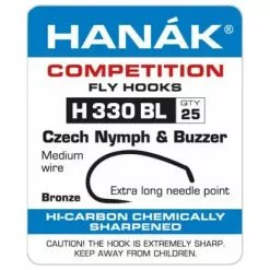 Hanak 330BL Czech Nymph And Buzzer Hook - Funky Fly Tying