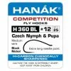 Hanak 360BL Caddis-Shrimp Hook - Funky Fly Tying -Fly Tying Materials Sales Hanak 360BL Caddis Shrimp Hook 1