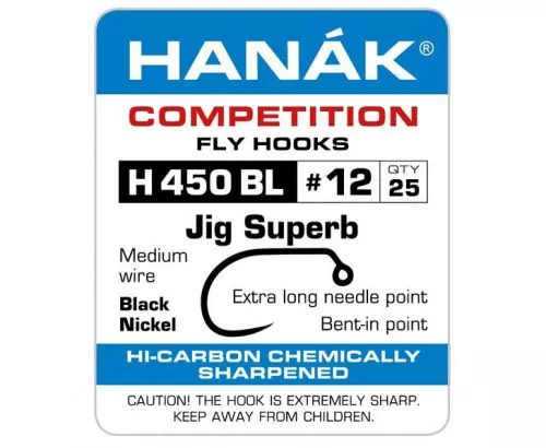 Hanak 450BL Jig Superb Hook - Funky Fly Tying 3 Hanak 450BL Jig Superb Hook - Funky Fly Tying