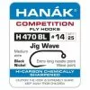 Hanak 470BL Wave Jig Hook - Funky Fly Tying -Fly Tying Materials Sales Hanak 470BL Wave Jig Hook 2