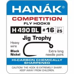 Hanak 490BL Jig Trophy Hook - Funky Fly Tying