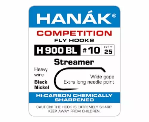 Hanak 900BL Streamer Hook - Funky Fly Tying 4 Hanak 900BL Streamer Hook - Funky Fly Tying - Image 2