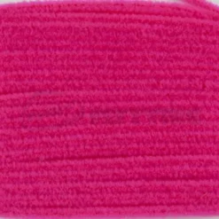 Hareline Fine Chenille - Funky Fly Tying -Fly Tying Materials Sales Hareline Fine Chenille Flue Neon Red 1