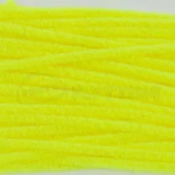 Hareline Fine Chenille - Funky Fly Tying -Fly Tying Materials Sales Hareline Fine Chenille Fluo yellow