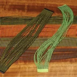 Hareline Grizzly Flutter Legs - Funky Fly Tying