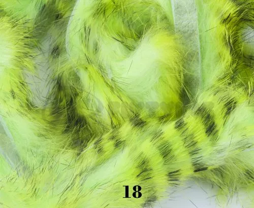 Hareline Tiger Barred Rabbit Zonker Strips - Funky Fly Tying 40 Hareline Tiger Barred Rabbit Zonker Strips - Funky Fly Tying - Image 38