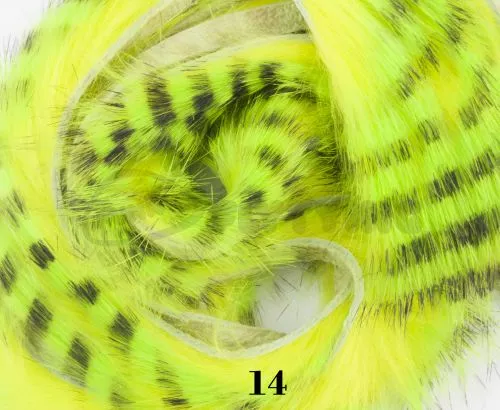 Hareline Tiger Barred Rabbit Zonker Strips - Funky Fly Tying 31 Hareline Tiger Barred Rabbit Zonker Strips - Funky Fly Tying - Image 29
