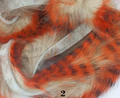 Hareline Tiger Barred Rabbit Zonker Strips - Funky Fly Tying 8 Hareline Tiger Barred Rabbit Zonker Strips - Funky Fly Tying - Image 6