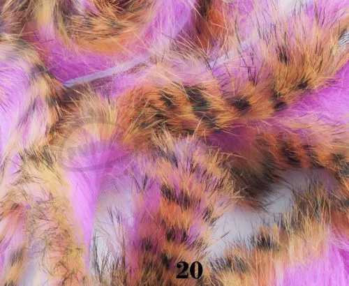 Hareline Tiger Barred Rabbit Zonker Strips - Funky Fly Tying 43 Hareline Tiger Barred Rabbit Zonker Strips - Funky Fly Tying - Image 41