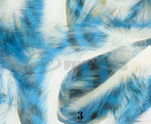 Hareline Tiger Barred Rabbit Zonker Strips - Funky Fly Tying 10 Hareline Tiger Barred Rabbit Zonker Strips - Funky Fly Tying - Image 8