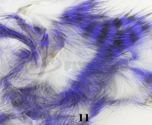 Hareline Tiger Barred Rabbit Zonker Strips - Funky Fly Tying 26 Hareline Tiger Barred Rabbit Zonker Strips - Funky Fly Tying - Image 24