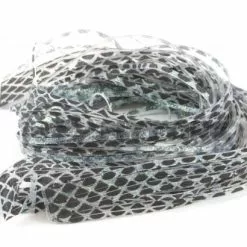 Hareline Magnum Predator Legs - Funky Fly Tying -Fly Tying Materials Sales Hareline Magnum Predator Legs Barred Clear