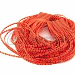 Hareline Magnum Predator Legs - Funky Fly Tying -Fly Tying Materials Sales Hareline Magnum Predator Legs Grizzly Barred Fl Orange