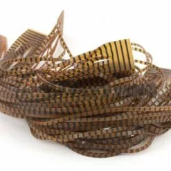 Hareline Magnum Predator Legs - Funky Fly Tying -Fly Tying Materials Sales Hareline Magnum Predator Legs Grizzly Barred Rootbeer