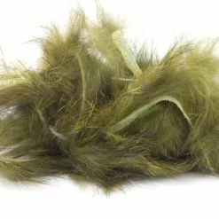 Hareline Micro Rabbit Strips - Funky Fly Tying 13 Hareline Micro Rabbit Strips - Funky Fly Tying -Fly Tying Materials Sales Hareline Micro Rabbit Strips Olive Varient 1