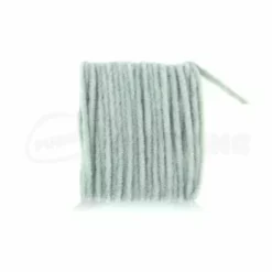 Hareline Micro Ultra Chenille - Funky Fly Tying -Fly Tying Materials Sales Hareline Micro Ultra Chenille Light Grey 1