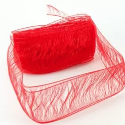 Hareline Pseudo Hackle 2 Sizes - Funky Fly Tying 53 Hareline Pseudo Hackle 2 Sizes - Funky Fly Tying -Fly Tying Materials Sales Hareline Pseudo Hackle 2 Sizes Red 1