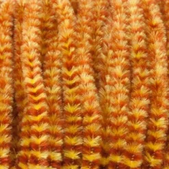 Hareline Variegated Chenille - Funky Fly Tying 34 Hareline Variegated Chenille - Funky Fly Tying -Fly Tying Materials Sales Hareline Variegated Chenille Brown Yellow