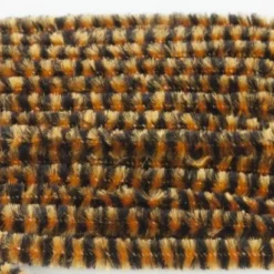 Hareline Variegated Chenille - Funky Fly Tying 40 Hareline Variegated Chenille - Funky Fly Tying -Fly Tying Materials Sales Hareline Variegated Chenille Orange Black