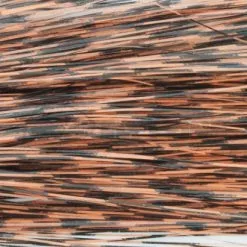 Hedron Inc Hedron Flashabou - Grizzly Barred - Funky Fly Tying -Fly Tying Materials Sales Hedron Flashabou Grizzly Barred Fl Orange 1