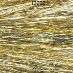 Hedron Inc Hedron Micro Flashabou - Funky Fly Tying -Fly Tying Materials Sales Hedron Flashabou Micro Fine 1 100 Gold