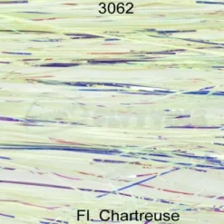 Hedron Inc Hedron Flashabou Mirage - Funky Fly Tying -Fly Tying Materials Sales Hedron Flashabou Mirage Colours Fl Chartreuse