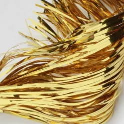 Hedron Inc Hedron Saltwater Flashabou - Funky Fly Tying -Fly Tying Materials Sales Hedron Saltwater Flashabou Gold