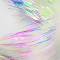 Hedron Inc Hedron Saltwater Flashabou - Funky Fly Tying -Fly Tying Materials Sales Hedron Saltwater Flashabou Pearl 1