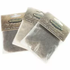 Hemingways Hemingway's Hare's Plus Dubbing Packets - Funky Fly Tying