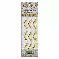 Hemingways Hemingway's Mayfly Wings II - Funky Fly Tying 24 Hemingways Hemingway's Mayfly Wings II - Funky Fly Tying -Fly Tying Materials Sales Hemingways Mayfly Wings II Light yellow
