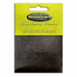 Hemingways Hemingway's Star Lite Dubbing - Funky Fly Tying 57 Hemingways Hemingway's Star Lite Dubbing - Funky Fly Tying -Fly Tying Materials Sales Hemingways Star Lite Dubbing Brown 1