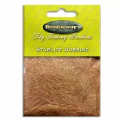 Hemingways Hemingway's Star Lite Dubbing - Funky Fly Tying 43 Hemingways Hemingway's Star Lite Dubbing - Funky Fly Tying -Fly Tying Materials Sales Hemingways Star Lite Dubbing Rust 1
