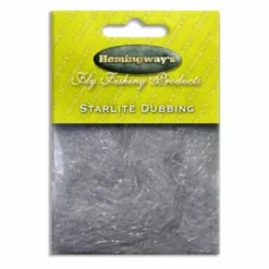 Hemingways Hemingway's Star Lite Dubbing - Funky Fly Tying 41 Hemingways Hemingway's Star Lite Dubbing - Funky Fly Tying -Fly Tying Materials Sales Hemingways Star Lite Dubbing Silver 1