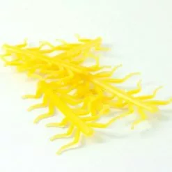 Hemingways Hemingway's Stonefly Nymph Rubber Legs - Funky Fly Tying -Fly Tying Materials Sales Hemingways Stonefly Nymph Rubber Legs Golden Yellow 1